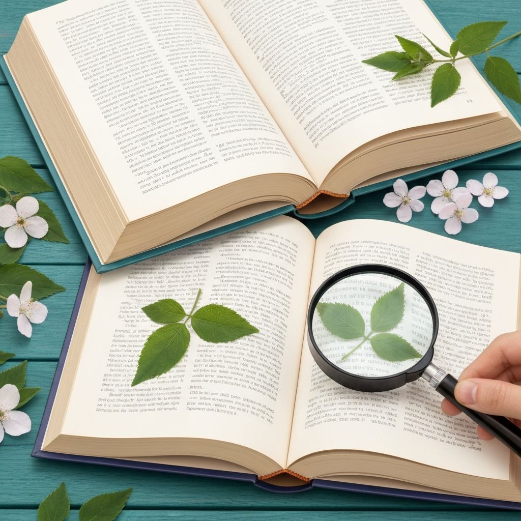 Natural ingredients representing educational wellness content